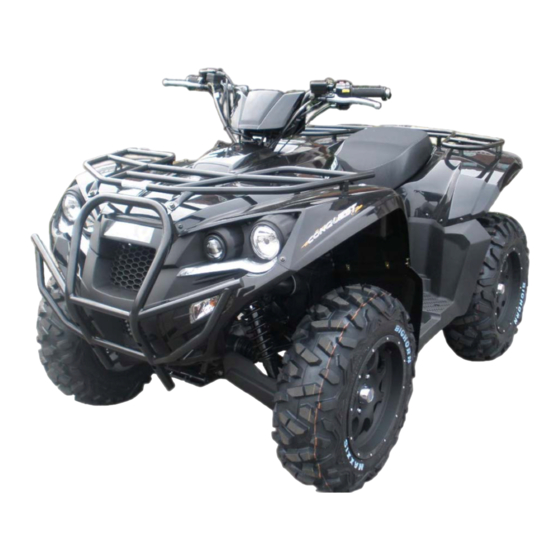 Adly Motor ATV-600 Owner's Manual