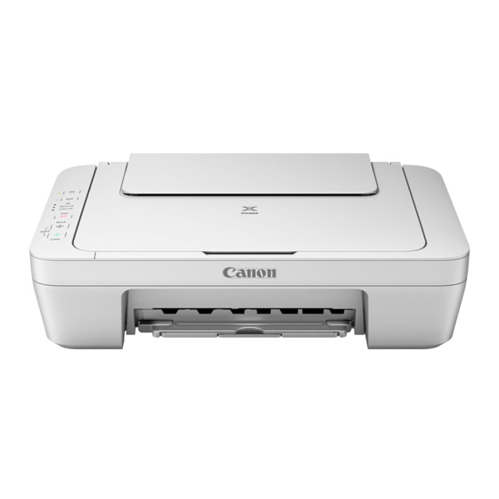 Canon MG2900 Series Quick Start Manual