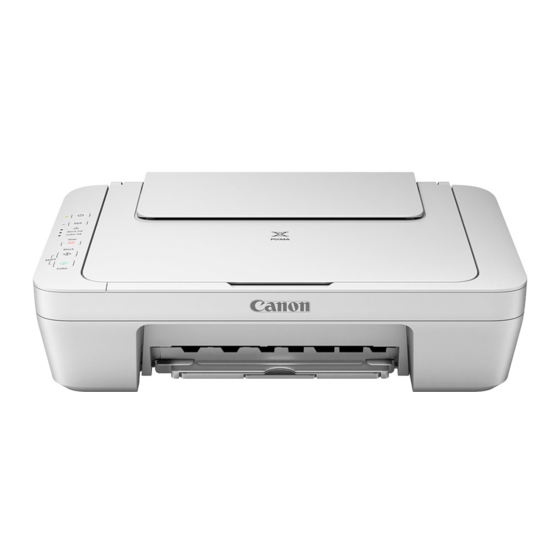 Canon MG2900 Series Getting Started