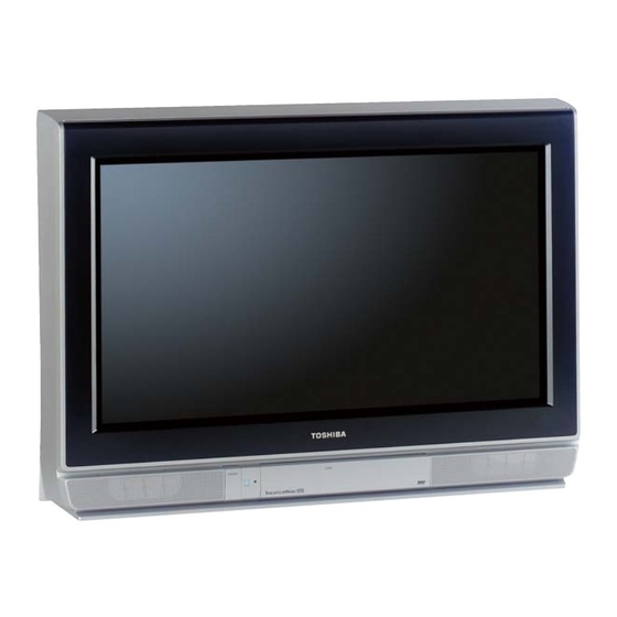 Toshiba 30HF66 Owner's Manual