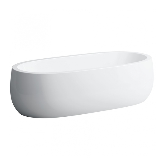 Laufen ALESSI 2.4597.2 Bathtub Manuals
