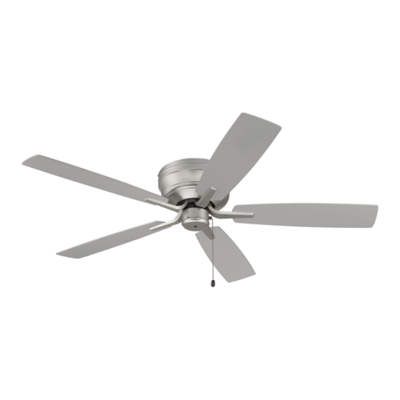 Craftmade Pro Plus Hugger PPH52 Installation Manual