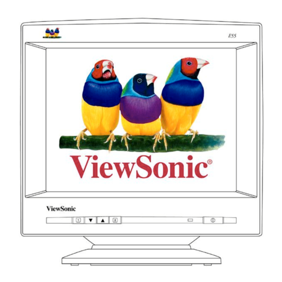 ViewSonic E55-2 Service Manual