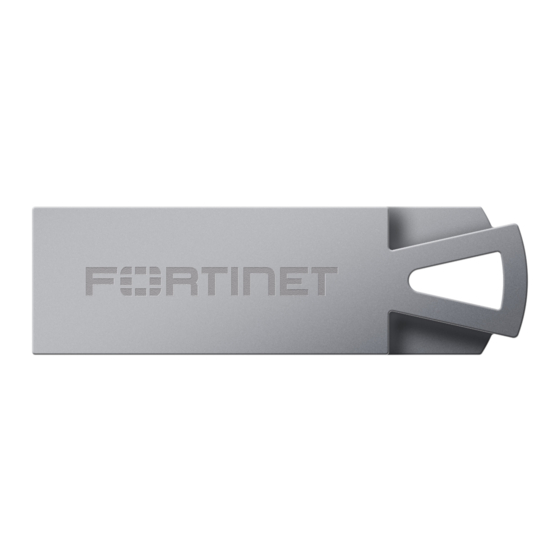 Fortinet FortiToken 410 Quick Start Manual