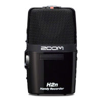 Zoom Handy Recorder H2n User Manual