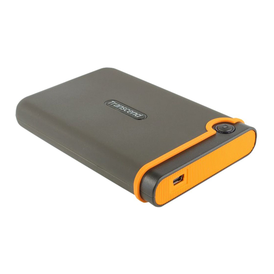 Transcend StoreJet 25M2 User Manual