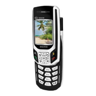 Sagem SG343I User Manual