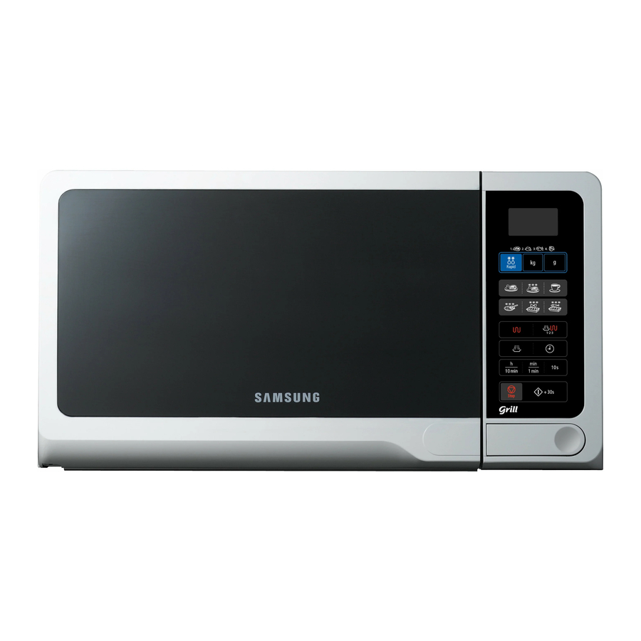 Samsung GW73E Owner's Instructions And Cooking Manual