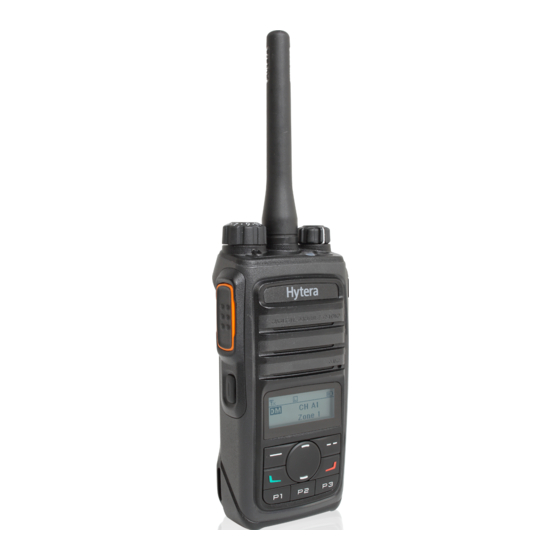 Hytera PD56X R5.6 Owner's Manual