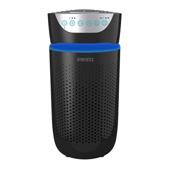 HoMedics TOTAL CLEAN AP-T20 Instruction Manual And  Warranty Information