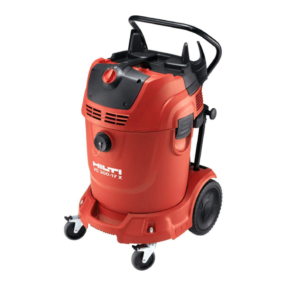 Hilti VC 300-17 X Manual