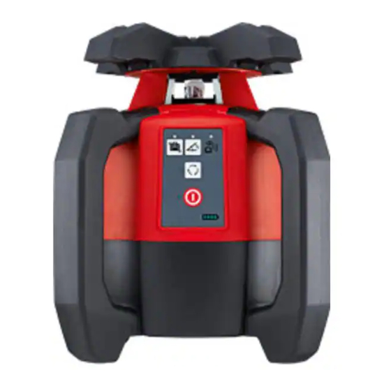 Hilti PR 30-HVSG A12 Manual