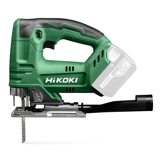 HIKOKI CJ 18DA Handling Instructions Manual