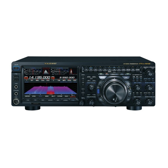 Yaesu FTDX101MP Information For Customers Operating
