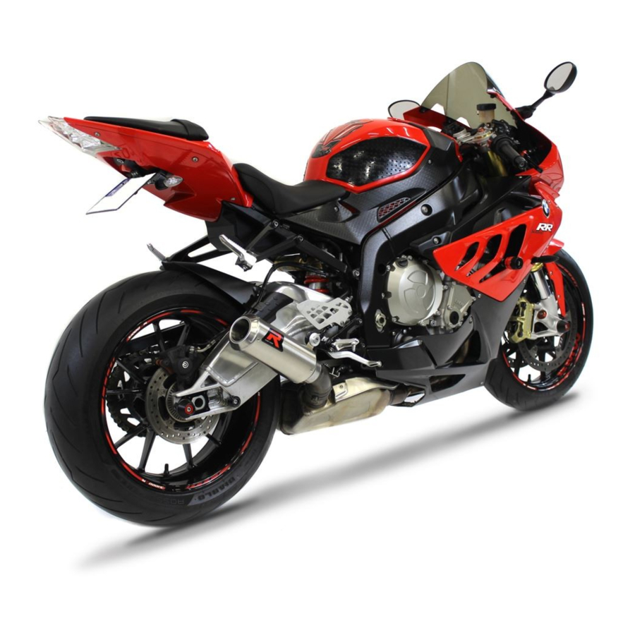 BMW Motorrad S 1000RR 2014 Rider's Manual