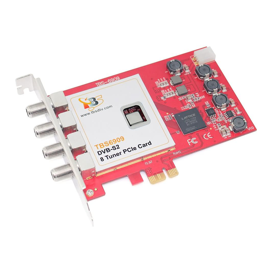 TBS technologies TBS6909 User Manual