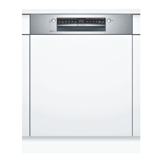 Bosch SMI4HCS48E User Manual