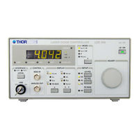 THORLABS LDC340-IEEE Operation Manual