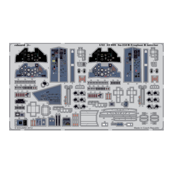 Eduard 33 099 Manual