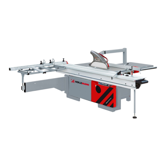 HOLZMANN MASCHINEN FKS400V32TOP 400V User Manual