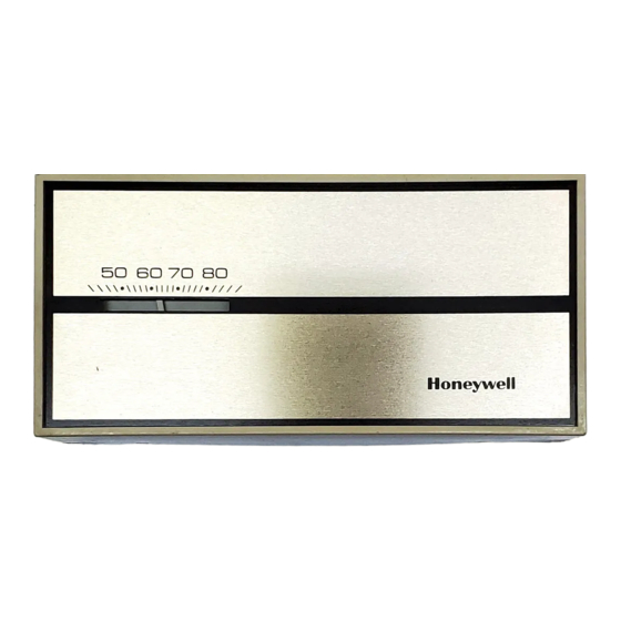 Honeywell T874A Installation Instructions Manual