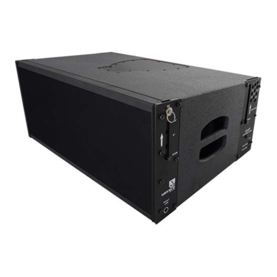 EXEL ACOUSTICS Tecnare ARRAY Series Manuals