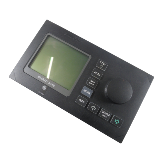 Simrad AP50 Operator's Manual