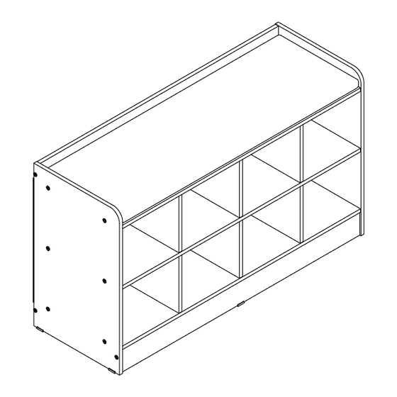 Seconique PORTLAND SHOE BENCH Assembly Instructions Manual