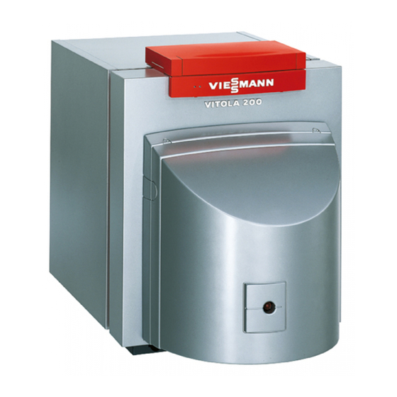 Viessmann Vitola 200 Technical Manual