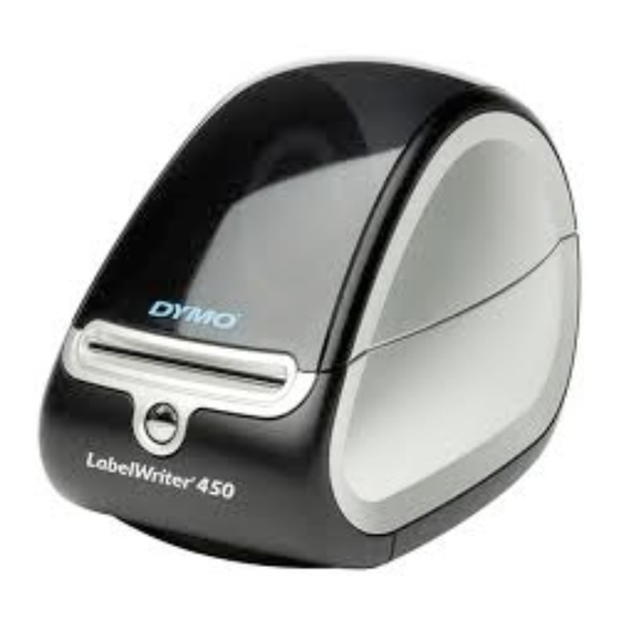 Dymo LabelWriter 450 Installation Manual