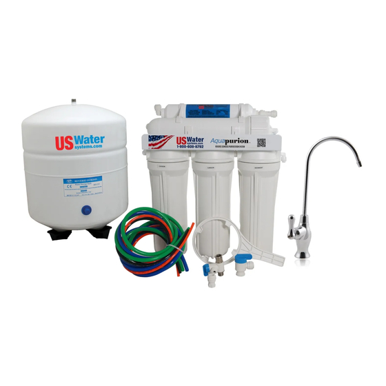 US Water Systems Aquapurion 5 Installation And Maintenance Manual