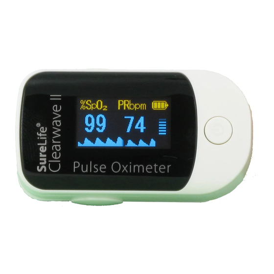 MHC Medical Products SureLife Clearwave II User Manual