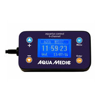 Aqua Medic aquarius control Operation Manual