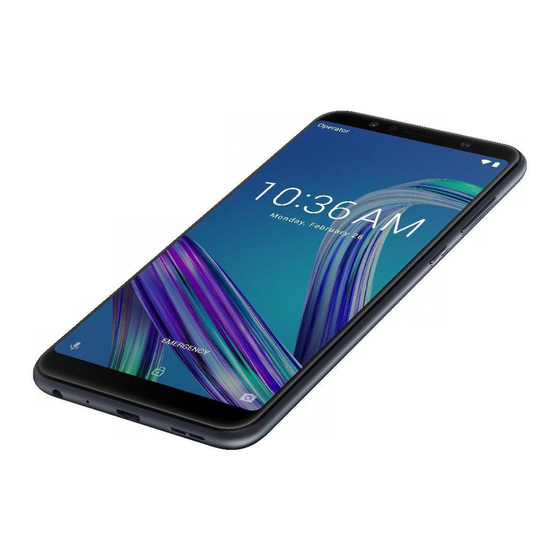 Asus ZenFone Max Pro ZB601KL Manuals