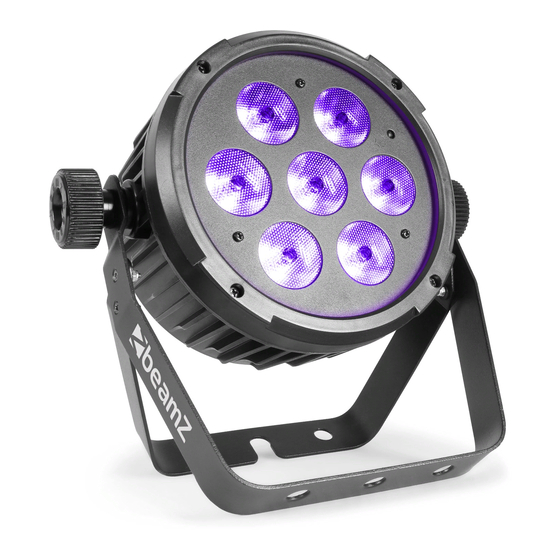 Beamz professional BT280 LED Flat Par Manuals