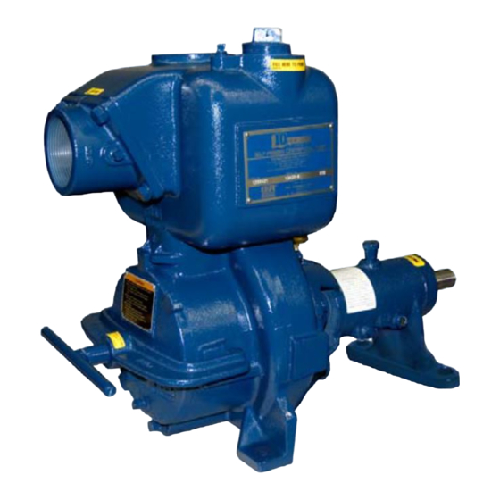 GORMAN-RUPP PUMPS 12B65-B Installation, Operation, And Maintenance Manual With Parts List