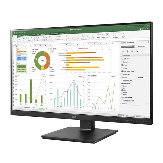 User Manuals: LG 24BN650Y-T IPS Monitor