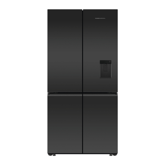 Fisher & Paykel ACTIVESMART ICE & WATER RF730Q User Manual