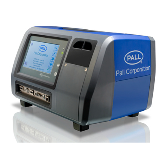 Pall PCM500 Series Quick Manual