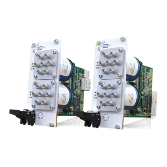 Pickering 4 785C Series Multiplexer Manuals