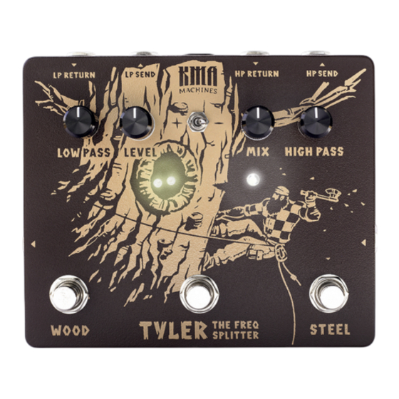 KMA TYLER THE FREQ SPLITTER Instruction Manual