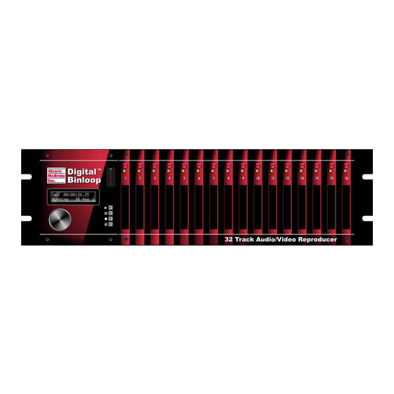 Alcorn Mcbride Digital Binloop User Manual