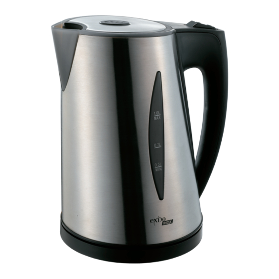 Exido Cord Free Electrical Kettle 245-065 User Manual