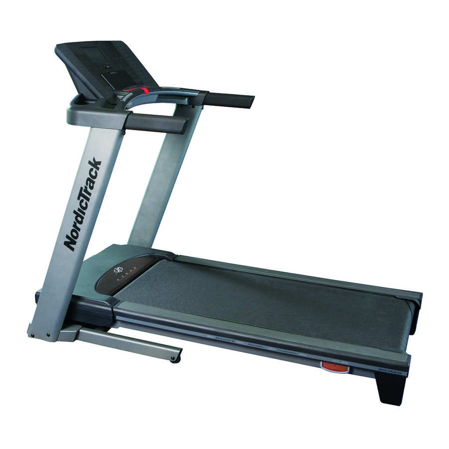 NordicTrack C3000 Treadmill Manuel De L'utilisateur