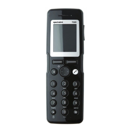 SpectraLink  7520 Quick Start Manual