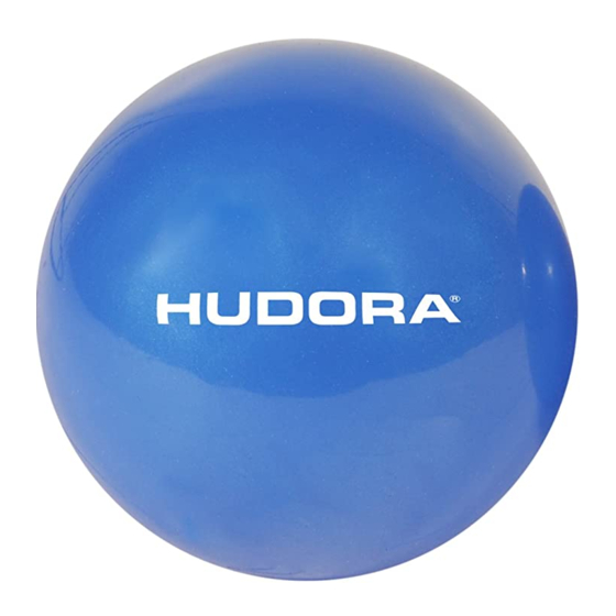 Hudora 76740 Instructions On Assembly And Use