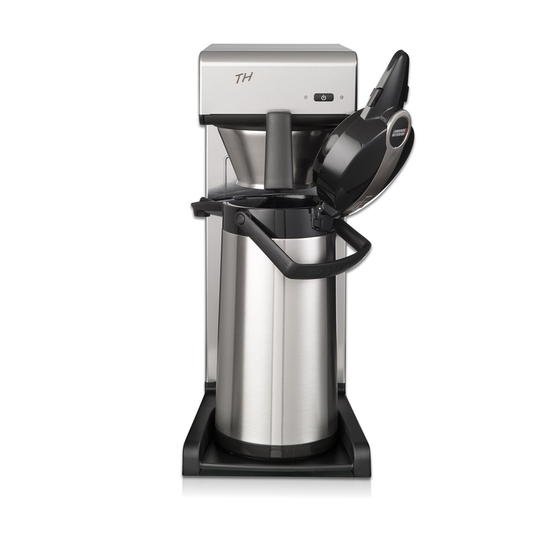 User Manuals: BRAVILOR BONAMAT TH Quick Filter Machines