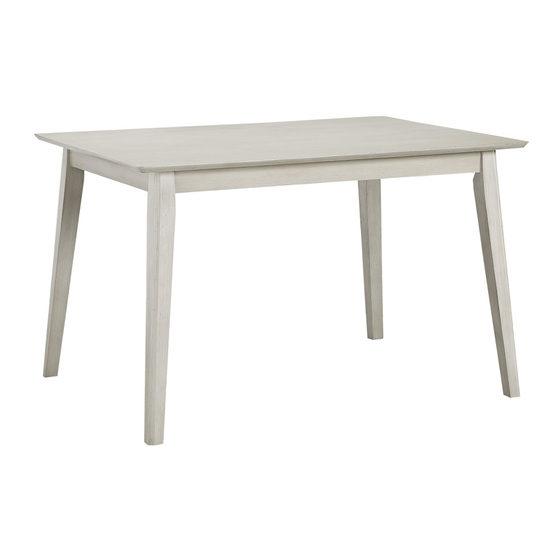Homelegance 5739 Assembly Instruction