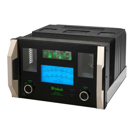 McIntosh MC451 Owner's Manual