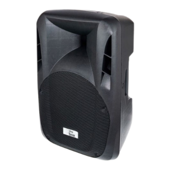 thomann The Box PA10 DSP User Manual